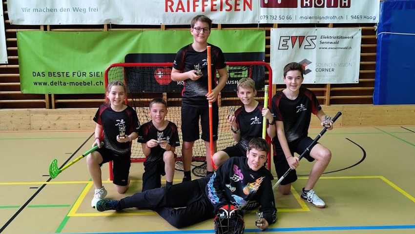 Sieg in der Kategorie Teens: Das Team Jugi Sax I.