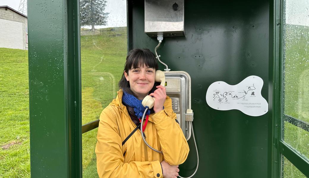 Eine Telefonkabine, die Töne abspielt: Der Klangweg Toggenburg installiert zwölf neue Exponate