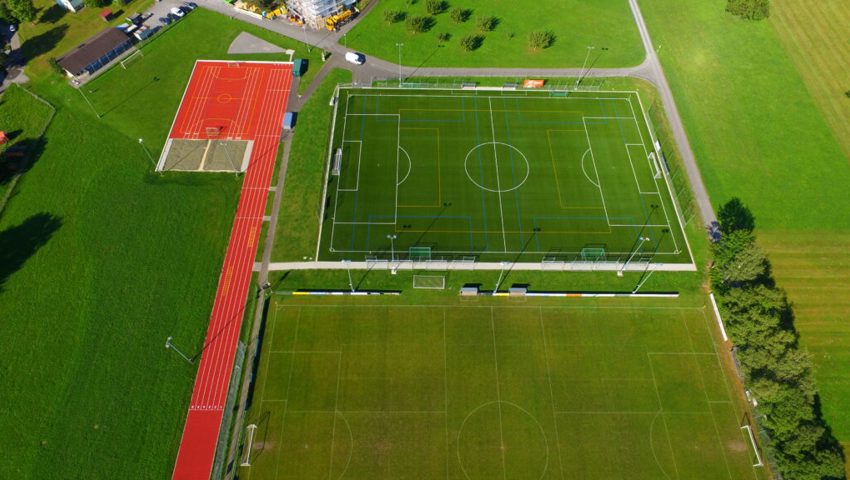  Auf dem Sportpark im Pilgerbrunnen, zwischen der Weitsprunganlage und dem FC-Clubhaus, soll ein Pumptrack entstehen. 