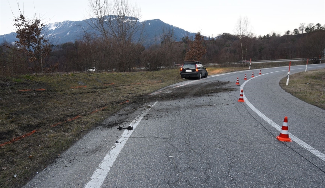 Auto gestohlen und Unfall gebaut – dann abgehauen