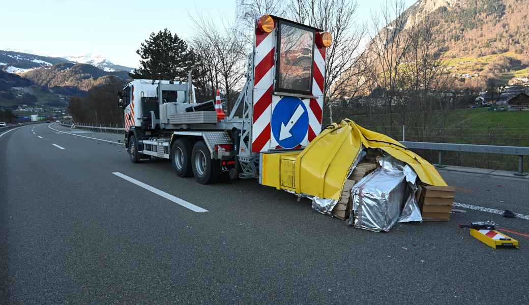 Der Prellbock erlitt wegen der Kollision einen hohen Sachschaden.