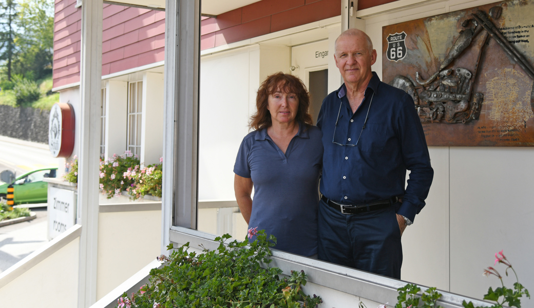 Alice und Werner Bollhalder betreiben ab 2024 nur noch das Hotel. 