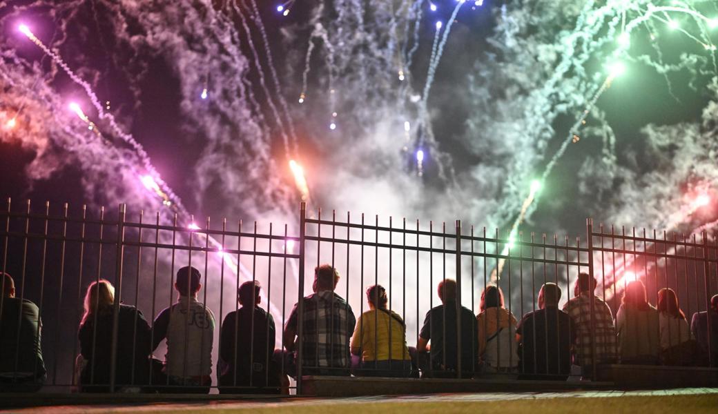 Nicht überall steigen Raketen in den Himmel: In Sargans ist Feuerwerk an Silvester verboten.