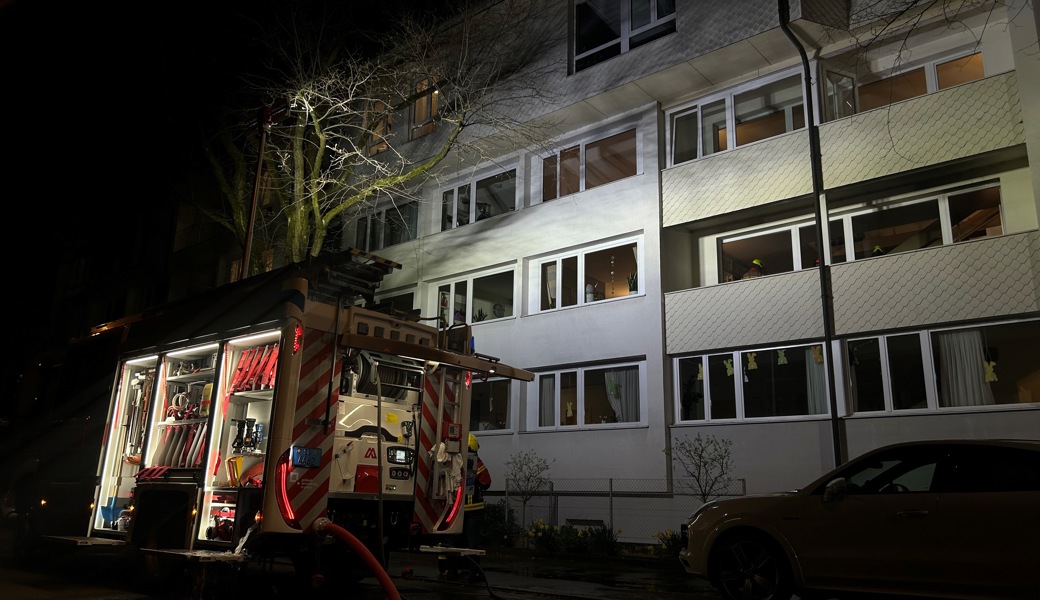 Wie es zum Feuer im Zimmer eines Bewohners kam, ist unklar.