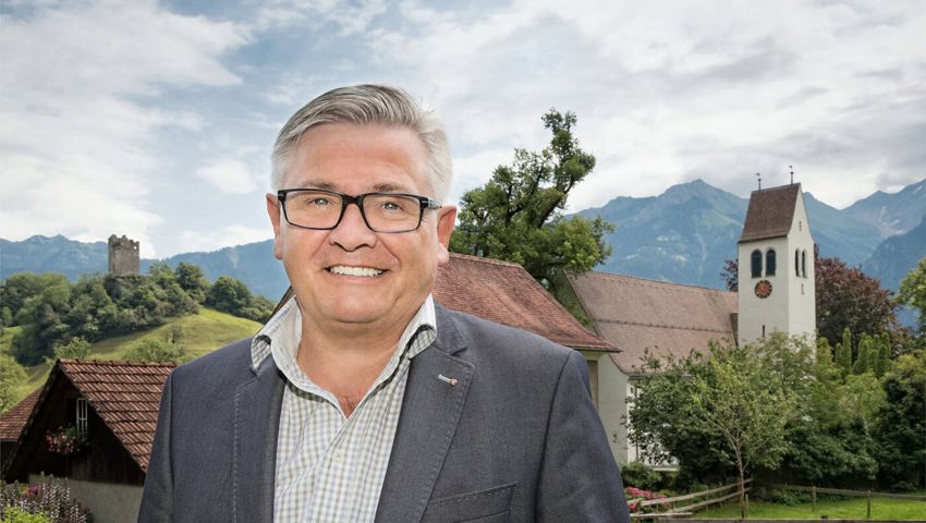  Martin Graf, Präsident der Kirchenvorsteherschaft der evang.-reformierten Kirche Wartau. 