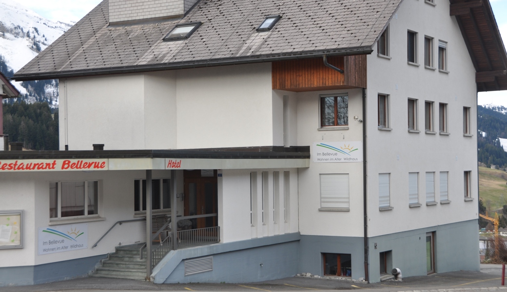 Umzug: Das Bellevue in Wildhaus wir mit dem Horb in Alt St. Johann zusammengelegt.