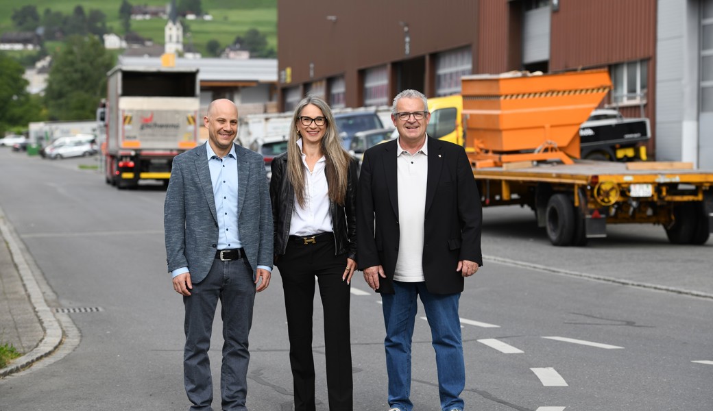 Von links: Gion Capeder, Susanne Schulz und Thomas Schöb.