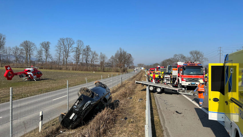  Der Anhänger wurde abgerissen. 