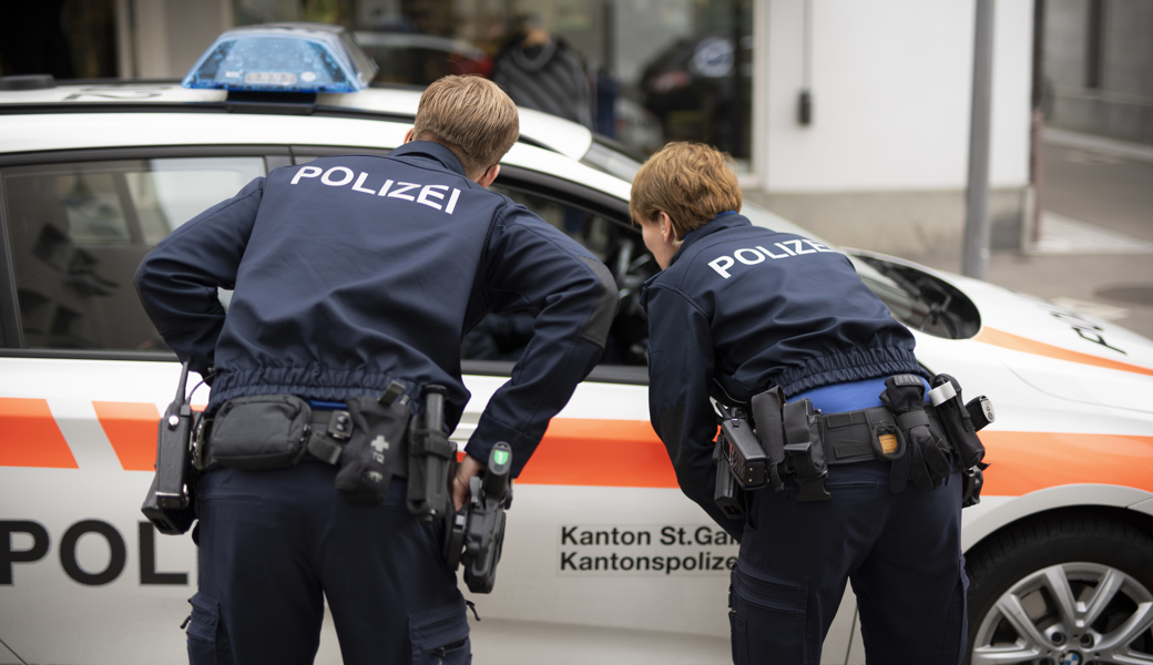 Mehr Arbeit, weniger Personal: Die Polizei in St.Gallen sieht sich aktuell mit einer grossen Herausforderung konfrontiert.