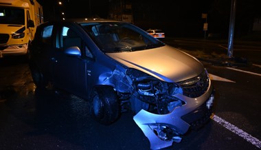 Selbstunfall: Auf der Sarganserstrasse hat's ordentlich gekracht