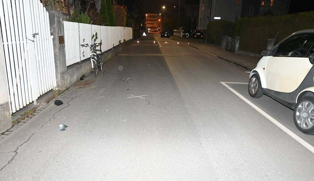 Der 34-jährige Velofahrer wurde beim Unfall verletzt. 