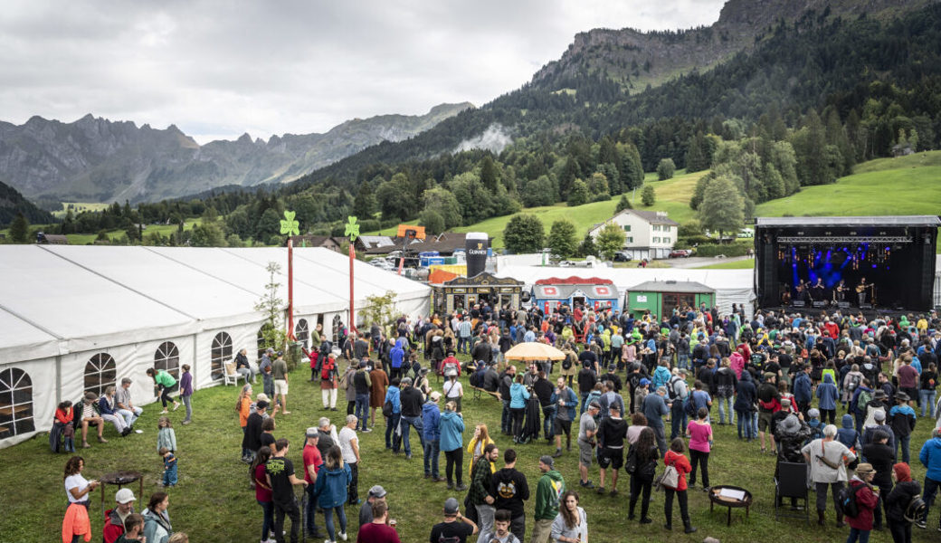  Das Irish Openair Toggenburg zog etwa gleich viele Interessierte an, wie in den Vorjahren. 