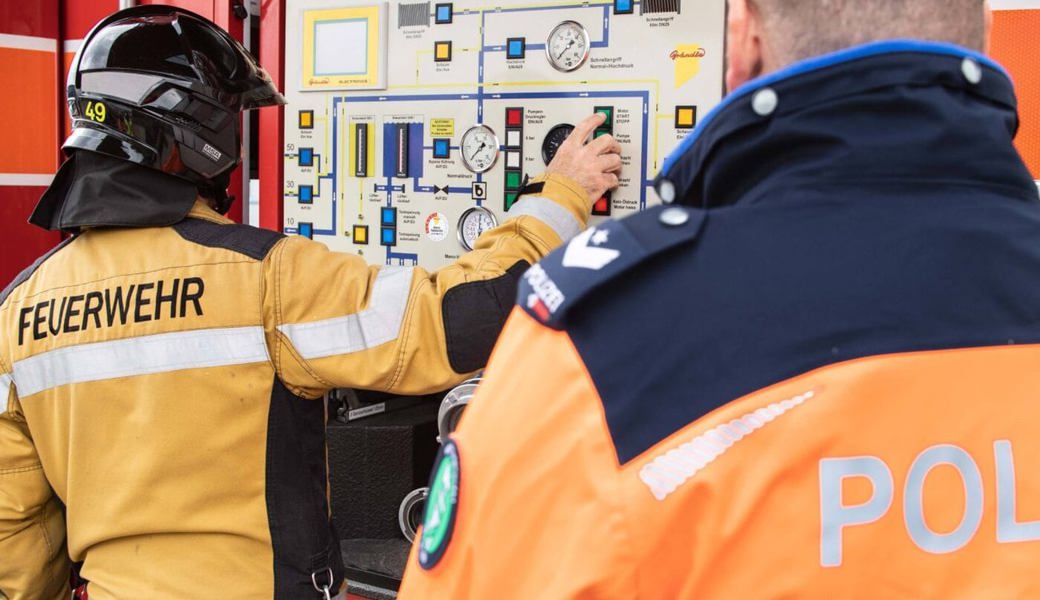 Kleinkind ging unvorsichtig mit Feuer um: Brand in Einfamilienhaus in Oberterzen