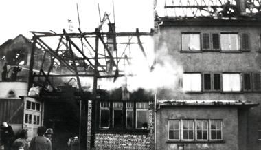 Vor 50 Jahren: Schwerer Föhnsturm und ein Grossbrand