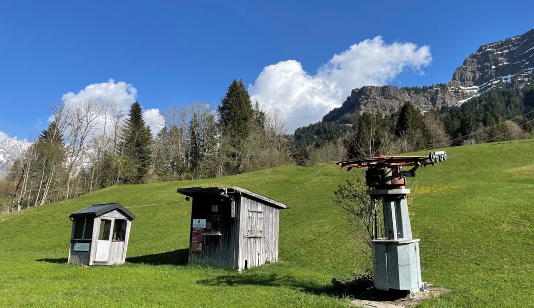  Der alte Skilift in Rietbad bei Ennetbühl soll abgebaut werden. 