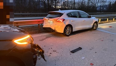 Auffahrkollision: Zehntausende Franken Schaden