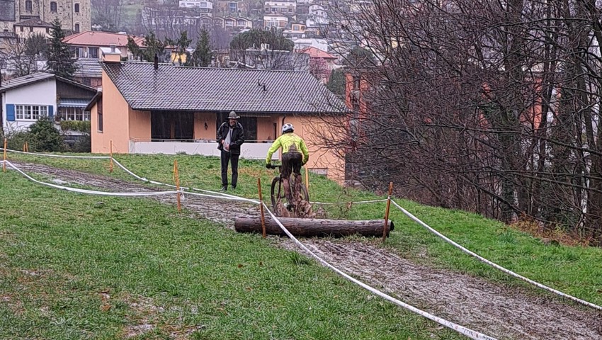 Xeno Dürr während des Rennens.