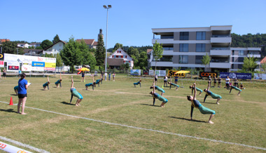 75 Mitglieder des STV Gams erfreuten sich am Saisonabschluss