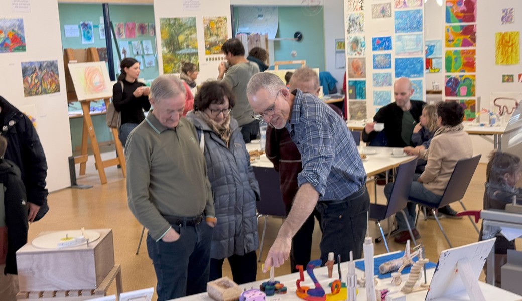 Volles Haus an der Werkschau der Bildschule