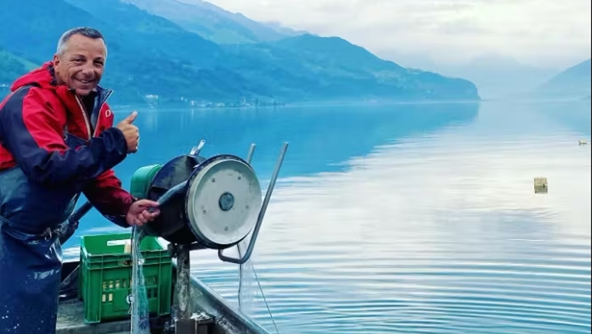 Hanspeter Gubser ist noch der einzige Berufsfischer auf dem Walensee.