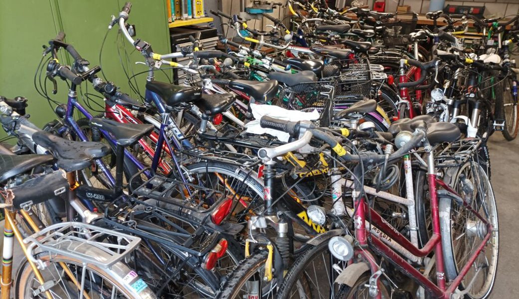 83 Velos wurden am Samstag für das Hilfsprojekt «Veloafrica» gesammelt