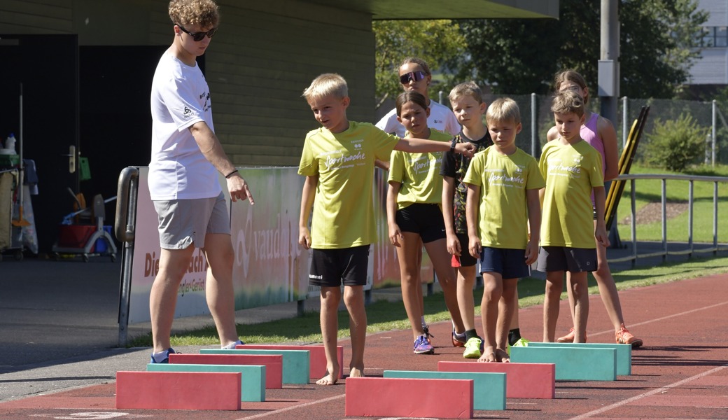 Leiter-Nachwuchs ist da: Bei den diesjährigen Sportwoche-Kursen sind diverse junge Leiter tätig gewesen.