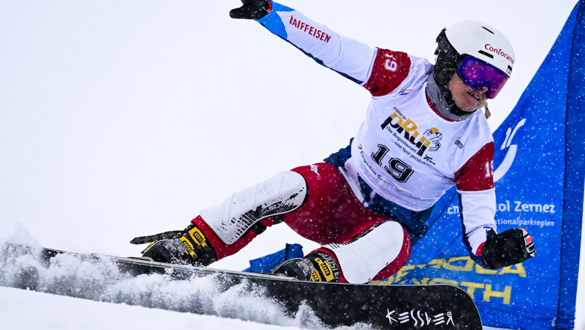  Olympiamedaille als Krönung der Karriere im Visier: Die Wartauer Snowboarderin Juli Zogg. 