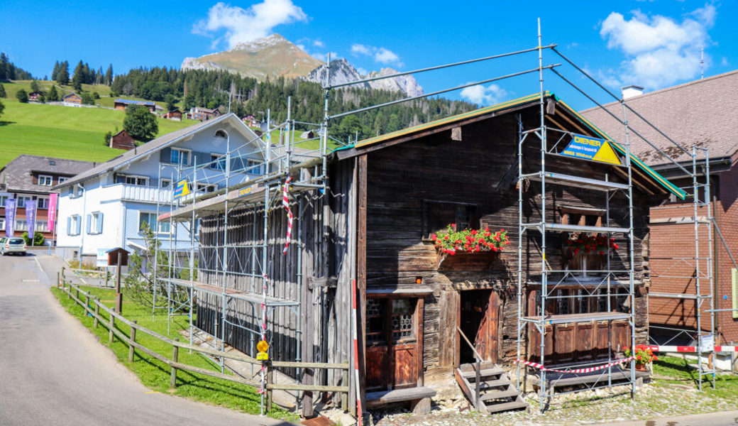  Das Schindeldach des Zwingli-Geburtshaus wird von August bis Oktober erneuert. 