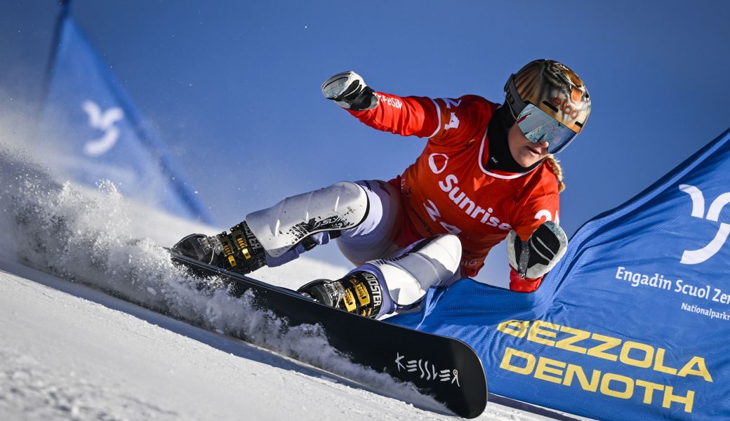 Die Wartauer Alpin-Snowboarderin Julie Zogg hat im nächsten Winter mit den Rennen in Scuol und Davos gleich zwei Heimwettkämpfe.