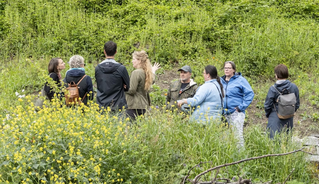 Insel der Biodiversität: Die naturnahe Lernumgebung des RDZ Sargans wurde eröffnet.