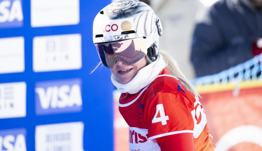 Endstation im Achtelfinal: Julie Zogg in Scuol. 