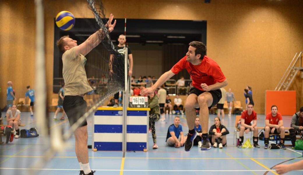  Die Amateure spielten mit Leidenschaft jeden einzelnen Punkt. 