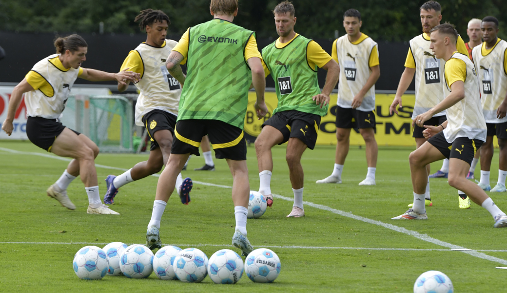 Borussia Dortmund trainierte kürzlich in Bad Ragaz.