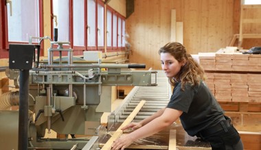 Lara Margiotta ist die Zimmerin on Tour: «Holz riecht einfach gut»