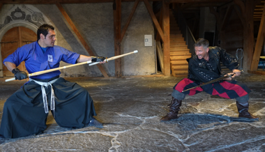 Vor kurzem wurde Schloss Werdenberg zur Filmkulisse für Kampfszenen